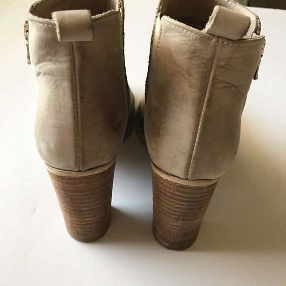 Vera Gomma Suede and Leather Ankle Boots - Picture 5 of 14